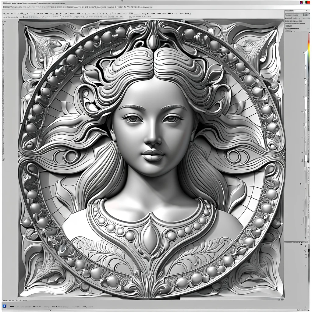 AI IMAGE TO DEPTH MAP AND TUTORIAL INSTRUCTION WITH Ai image into a bas relief TO Stl model