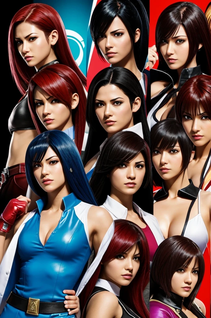 kof women in one images
