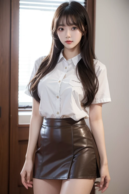 Korean,high school girl,Naughty,Big ,Beautiful thighs,mini skirt,I can see your pants,Long Hair,Short skirt,Beautiful Skin,tall,I&#39;m wearing heels,The whole body is shown,Lying on the bed