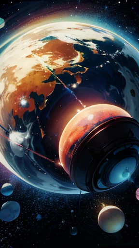 Premium Texture, color, universe、Cosmo、universe空間、Big Planets、god々Cool atmosphere