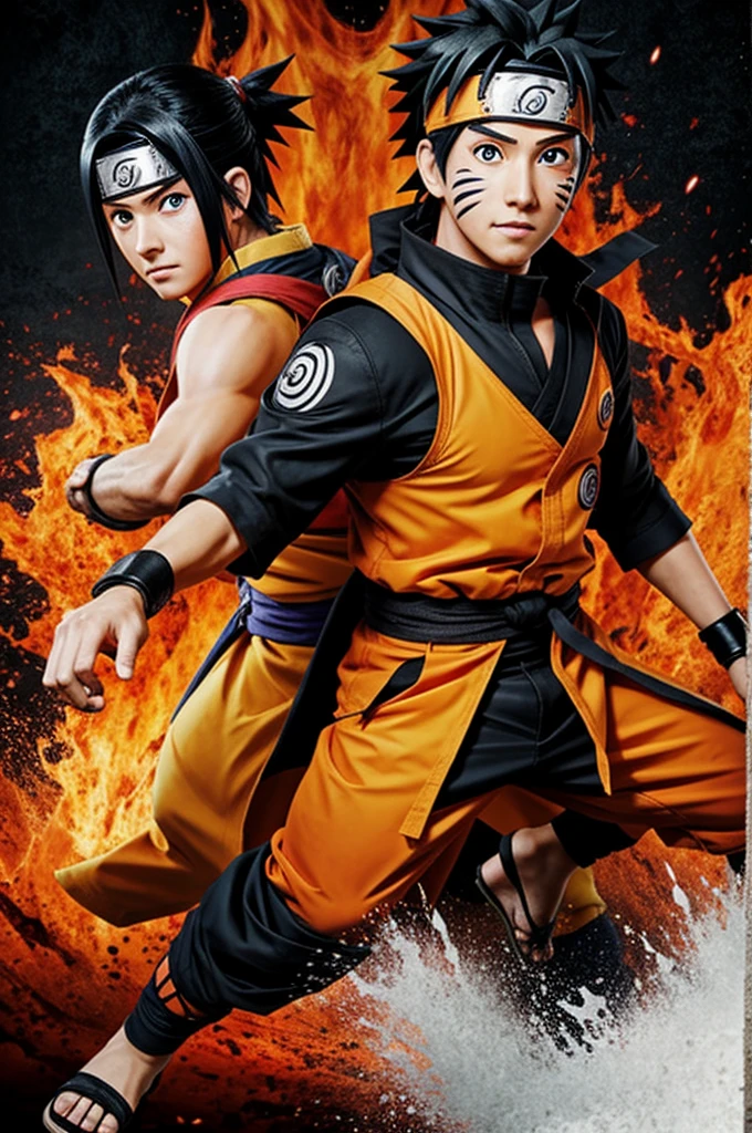 Naruto con Sharingan