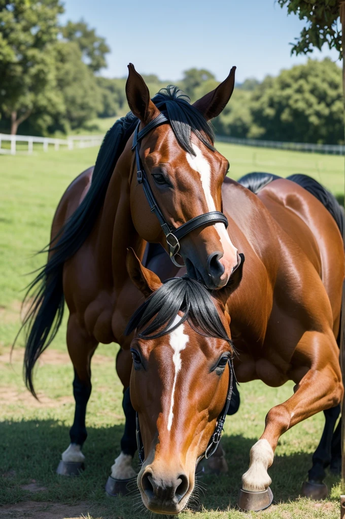 Carlinhos drinking cum from a horse