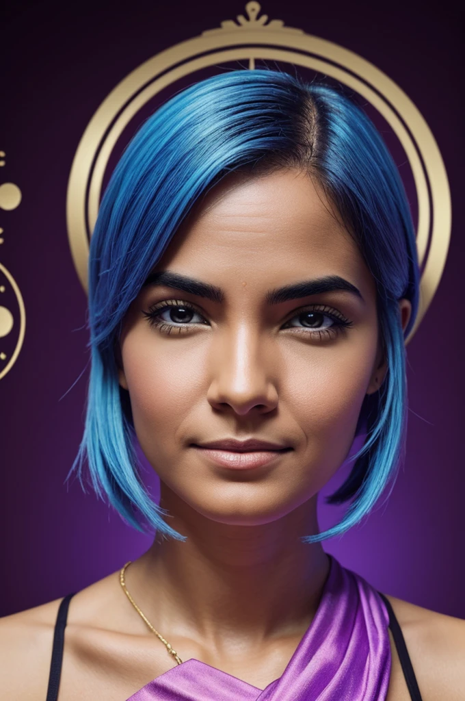 Create the face of a person whose zodiac sign is Cancer