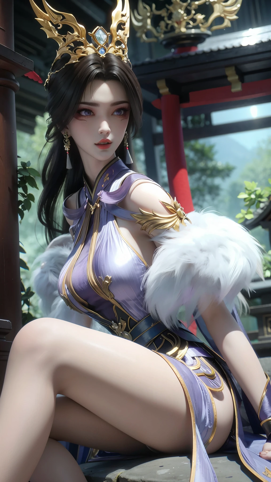 Purple clothes,蓝Purple clothes