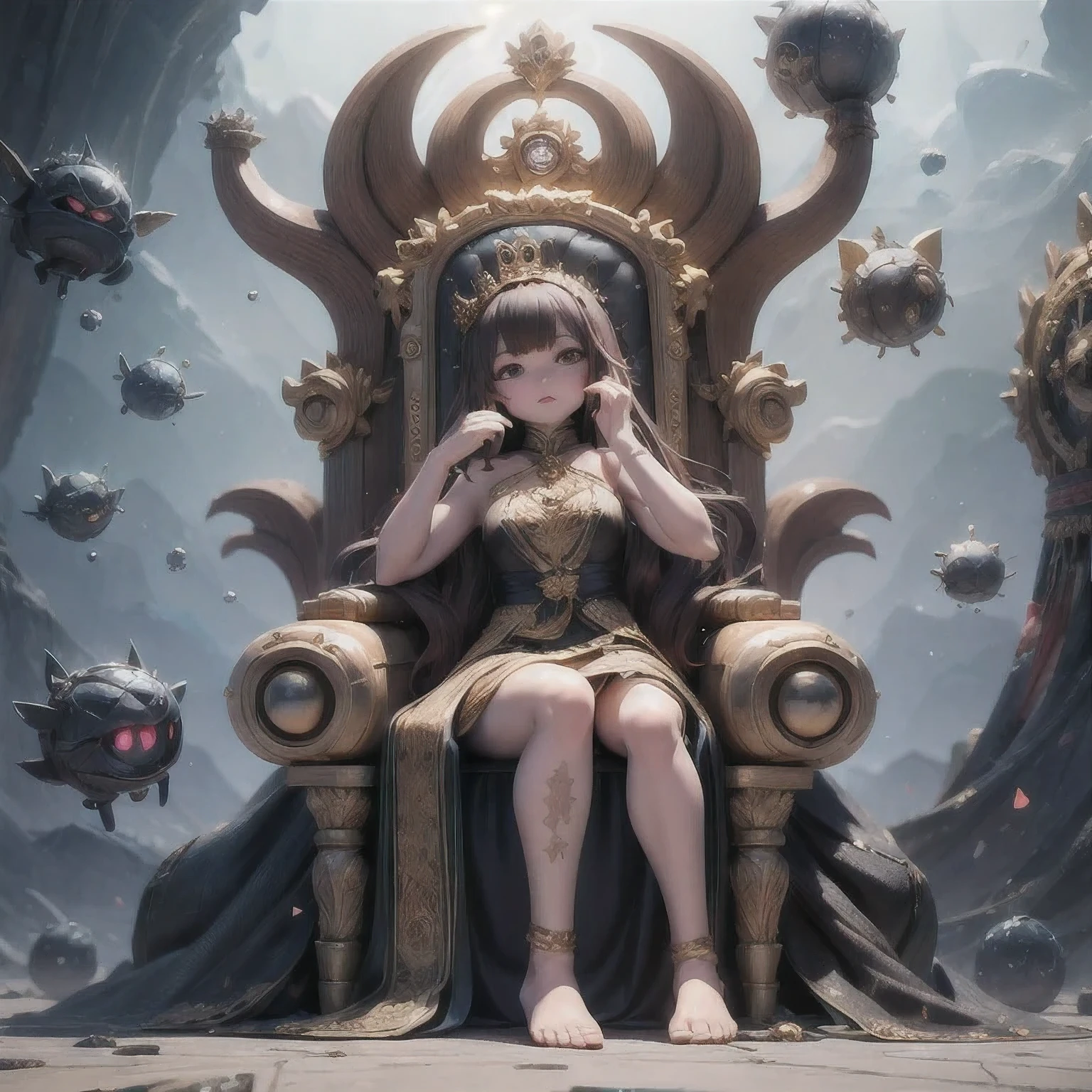 The throne of power