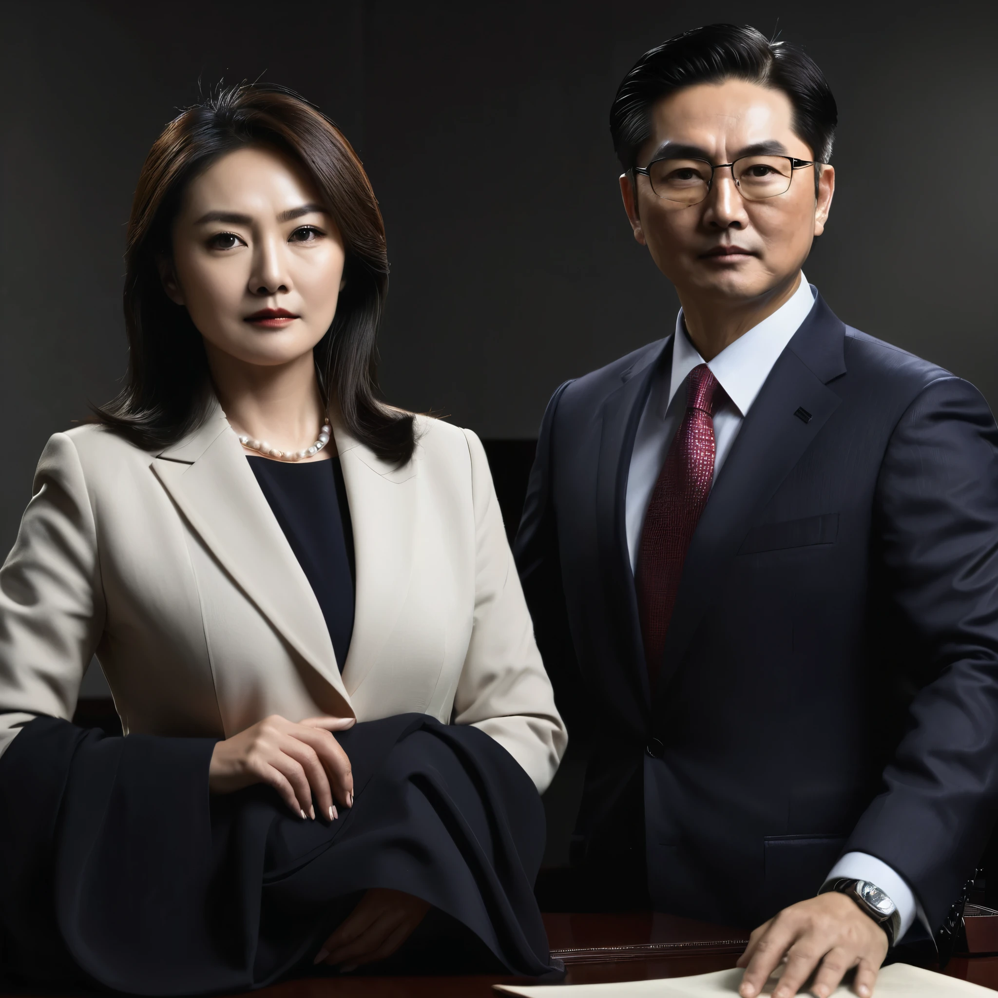 Asian　politician　male　woman　Riggin　darkness　conspiracy