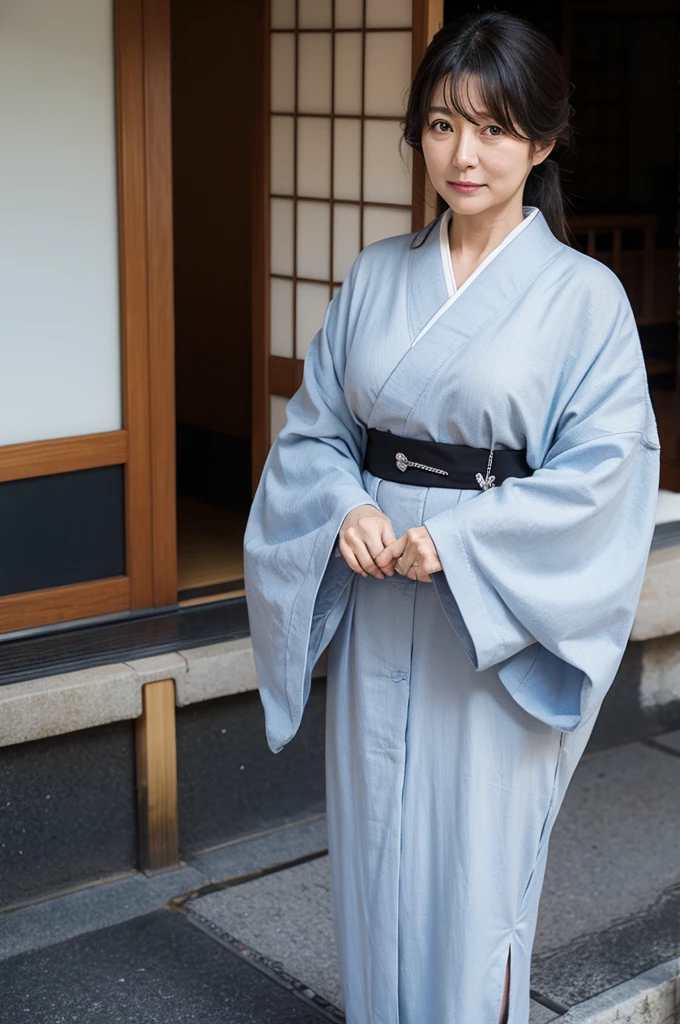A middle-aged Japanese woman