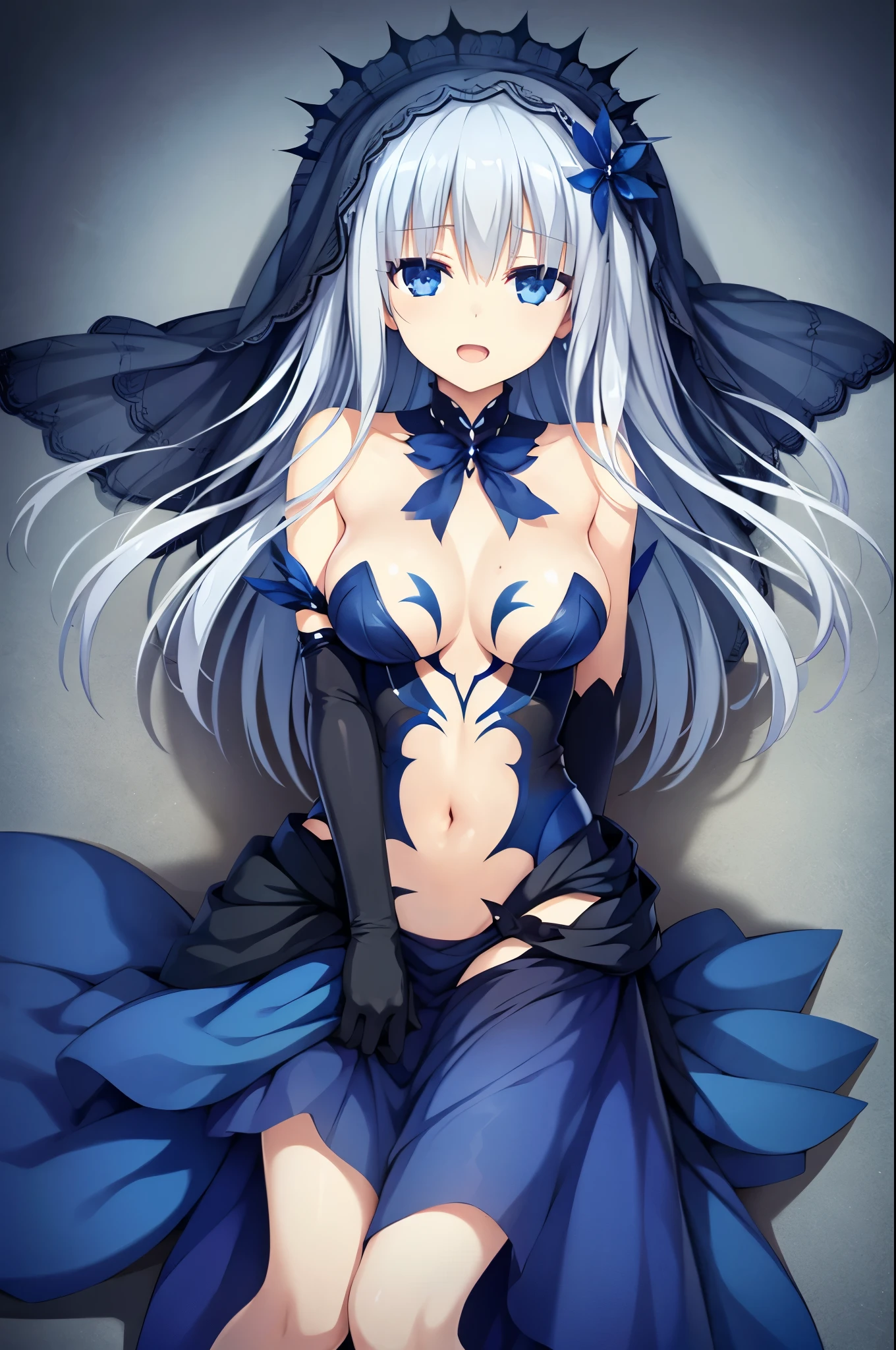drk1,Lying down,Open Mouth Smile,Highest quality,Masterpiece