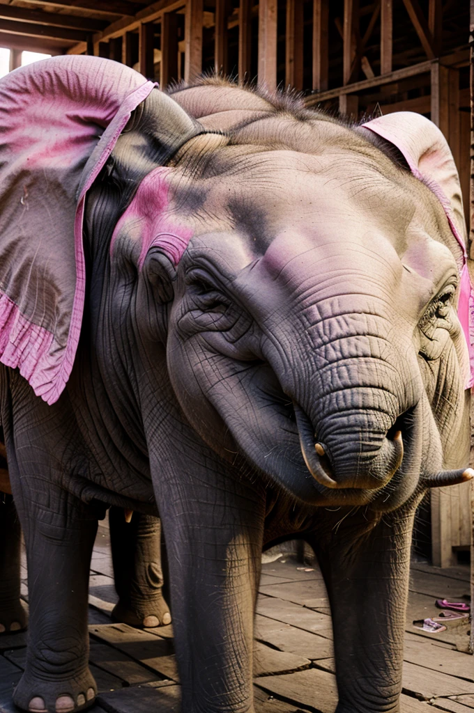 Pink elephant