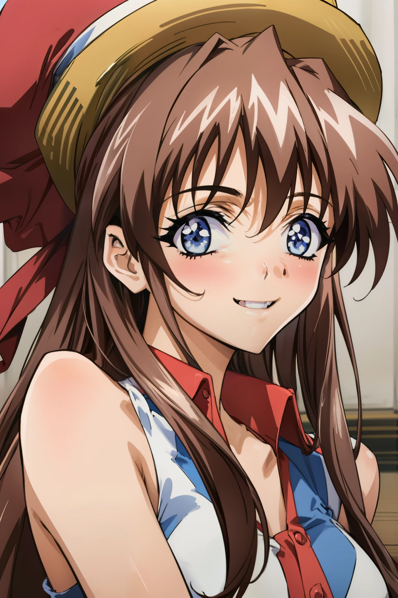 18-year-old girl、one piece、cute、smile