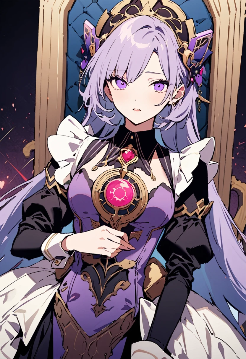 Masterpiece, Highest quality, complicated details, Both are beautiful., flashy, Silver-haired male announcer, One person has red eyes.、Another had purple eyes., perfect anatomy, perfect face:1.1),Sharp focus, See your viewers, Ultra high resolution, Highly detailed illustrations, smooth, So pixel perfect,