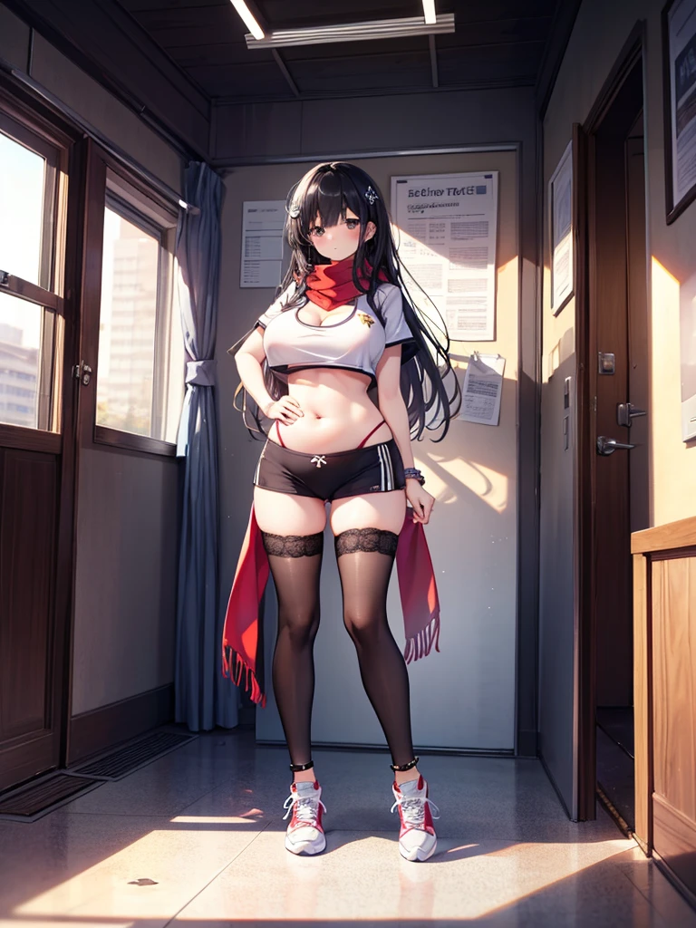 top-quality、lighting like a movie、Eroge illustration、anguished expression、High school girl being molested on a train、Eyes from below、ripped clothing、Small panties、
