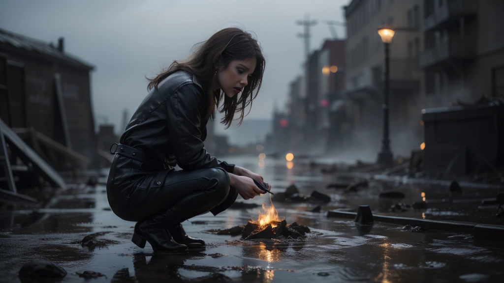 (smaug drahthaar), woman in pink dress squatting down on a brick sidewalk taking a picture, checking her cell phone, a photorealistic shot. [8K, Best Quality, Masterpiece, Ultra High Resolution, (highly detailed CG unity 8k wallpaper), (best illustration), (best shadows), isometric 3D, octane rendering, ray tracing, highly detailed, (wide panoramic view: 1.1), (Best quality, 4K, 8 k, A high resolution, masterpiece:1.2), absurdity, masterpiece, ultra detailed, (realistic, photorealistic, photorealistic:1.37), complex parts, HDR, (complex parts:1.12), (hyper detailed, hyper realistic, Soft lighting, spicy:1.2), beautiful figure, Magnificent Anatomy, (complex part, Hyper detailed:1.15). Blurred foreground., (backlit), realistic, masterpiece, high quality, brightness, chromatic aberration, by Jeremy Lipking, 8k uhd, smoke, shadows, contrast, clear sky, looking_at_viewer, (warm hue, warm tone), high details, natural skin pores].