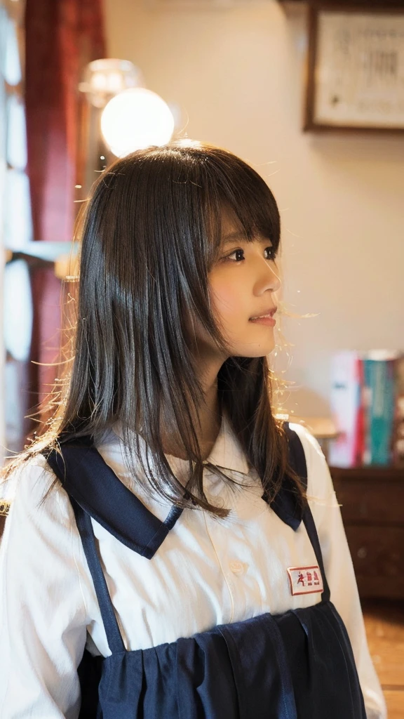 1girl,独奏,best quality,masterpiece,illustration,an extremely delicate and beautiful,CG, school girl,uniform