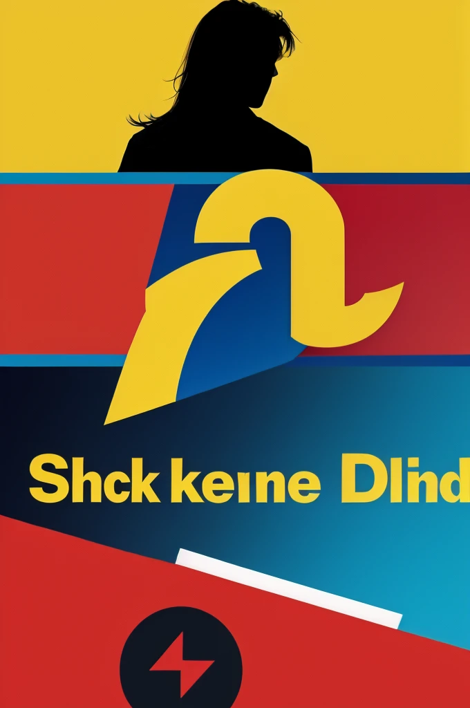 back ground banner for yt with side yellow and other red middle circle