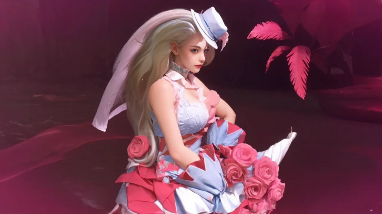 (masterpiece), (high quality), (8k resolution), (RAW photo), (best quality), (masterpiece:1.5), (realistic:1.5), ((photo realistic)), vibrant details, hyper realistic,1girl, (cute:1.2), beautiful, high-quality and detailed face, perfect face, (white hair And light pink hair:1.4), rosy cheeks, detailed eyes, (blue eyes),colorful eyes,(watery eyes),nsfw,, slender body, looking at viewer, closed mouth, real human skin, shiny skin, mid breasts, ((school uniform)), sitting, bed,