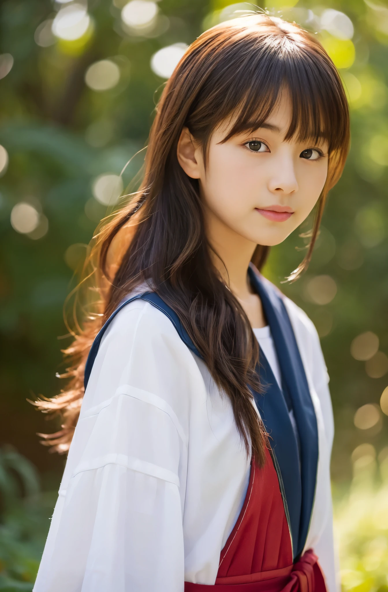 (highest quality, 8K, masterpiece :1.3)), Beautiful Japanese girl in her early teens、Sentai heroine's pink costume、Being captured by the enemy、Glaring at the enemy
