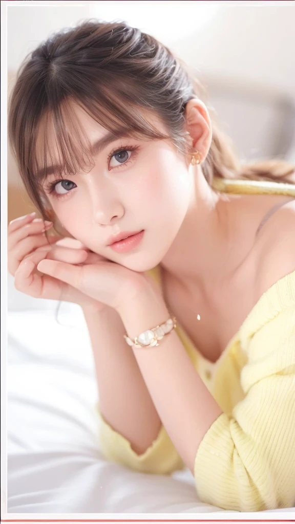 1girl, solo, small breasts, bashful, sheer jacket, casual dress, thighhigh, (best quality,4k,8k,highres,masterpiece:1.2),ultra-detailed,(realistic,photorealistic,photo-realistic:1.37),intricate details, delicate features, beautiful detailed eyes, beautiful detailed lips, extremely detailed face, long eyelashes, serene expression, flowing hair, natural lighting, warm color palette, soft focus, digital painting, cinematic composition