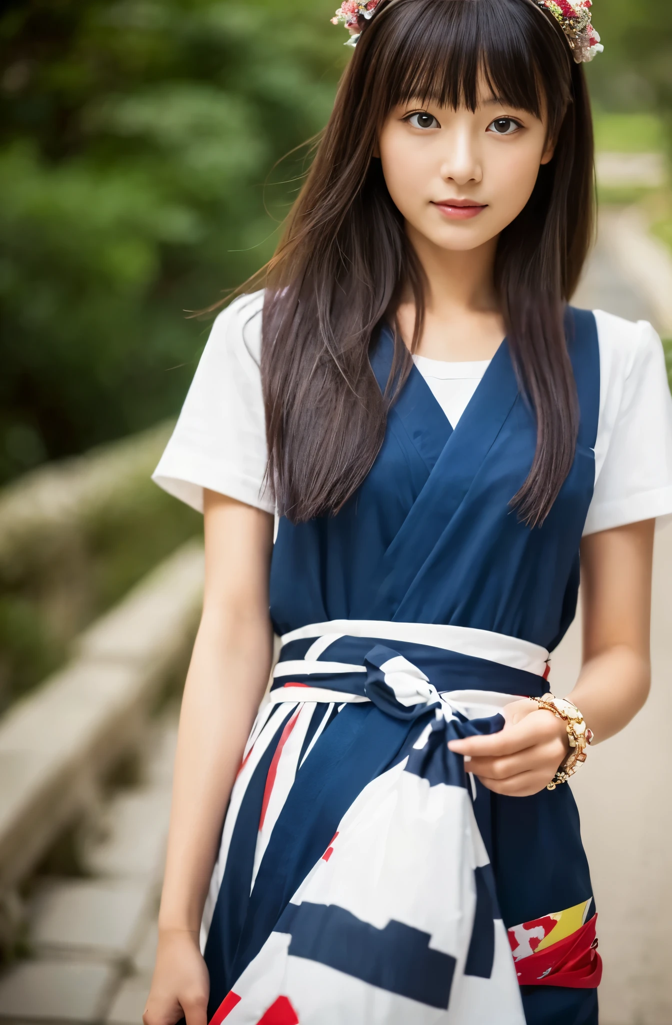 (highest quality, 8K, masterpiece :1.3)), Beautiful Japanese girl in her early teens、Sentai heroine's pink costume、Being captured by the enemy、Glaring at the enemy