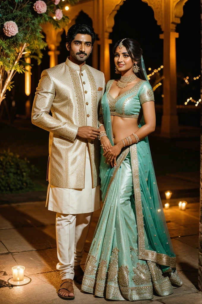 A Indian handsome men and Indian beautiful hot girl after wedding first night image 