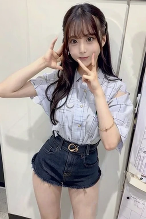Gravure idol pose Hotel high resolution Not too small bust Skirts should be shortened Beautiful legs Height: 160cm