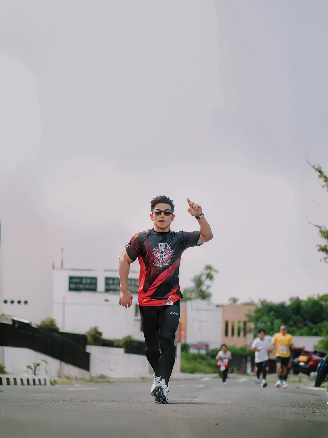 (Best quality,A high resolution,Ultra-detailed,Realistic:1.2),2023 runner,(promotional poster)。
