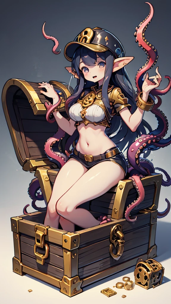 Treasure Box Monster女孩，Fantasy style background，Dungeon Background，Girl with a box as the lower body，Girl with lower body opening treasure chest，Tentacles，Tentacles，Tentacles，Tentacles，Tentacles头发，装满Tentacles的宝箱，Dungeon Background，Dungeon Background，装满Tentacles的宝箱，Tentacles怪宝箱，Treasure Box Monster，Girl with lower body in treasure chest，The girl whose entire lower body is inside the treasure chest，Treasure Box Monster女孩，Treasure Box Monster，Treasure Box Monster，Treasure Box Monster，Treasure Box Monster，Girl in a treasure chest，下半身Girl in a treasure chest，Tentacles，Tentacles，Tentacles怪，Tentacles头发，Mucus，Tentacles头发