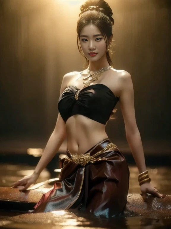 ภาพระยะใกล้ของผู้หญิงlong hair beautiful south korean woman, ชาวเอเชียตะวันออกเฉียงใต้atมีใบหน้ากลม, Chinese girl, สาวเอเชียatสวยงาม, Korean girl, Tomorrow, Tran., young asian woman, young cute wan Asian face, Asian face, ใบหน้าหนุ่มเกาหลีatน่ารัก, Chinese woman, korean woman, asian woman, ซีชั่น วูbeautiful girl , beautiful girl ,Thai women&#39;warrior, walking at thai measure, dynamic poses,  3 days, 8K, 45,000,000,000 pixels, Thai chat set, Strapless top,ผมหางม้า long hair,float up,)) black eyes,abdominal muscles, plump body, Overflowing breasts, Big nipples overflowing., rift, morning sun, จ้องมองatผู้ชม, (sexy poses), ((face details)), Double eyelids, at&#39;finished., realistic, Masterpiece, Highest quality, lens flare, shade, old measure, measure, [[Chromatic aberration]], By Jeremy Lipking, By Antonio J..... Manzanedo, digital painting, HDR, high contrast
dynamic poses,  3 days, 8K, 45,000,000,000 pixels, Thai chat set, Strapless top, long hair,black eyes,abdominal muscles, plump body, rounded chest, (digital painting, HDR, high contrast