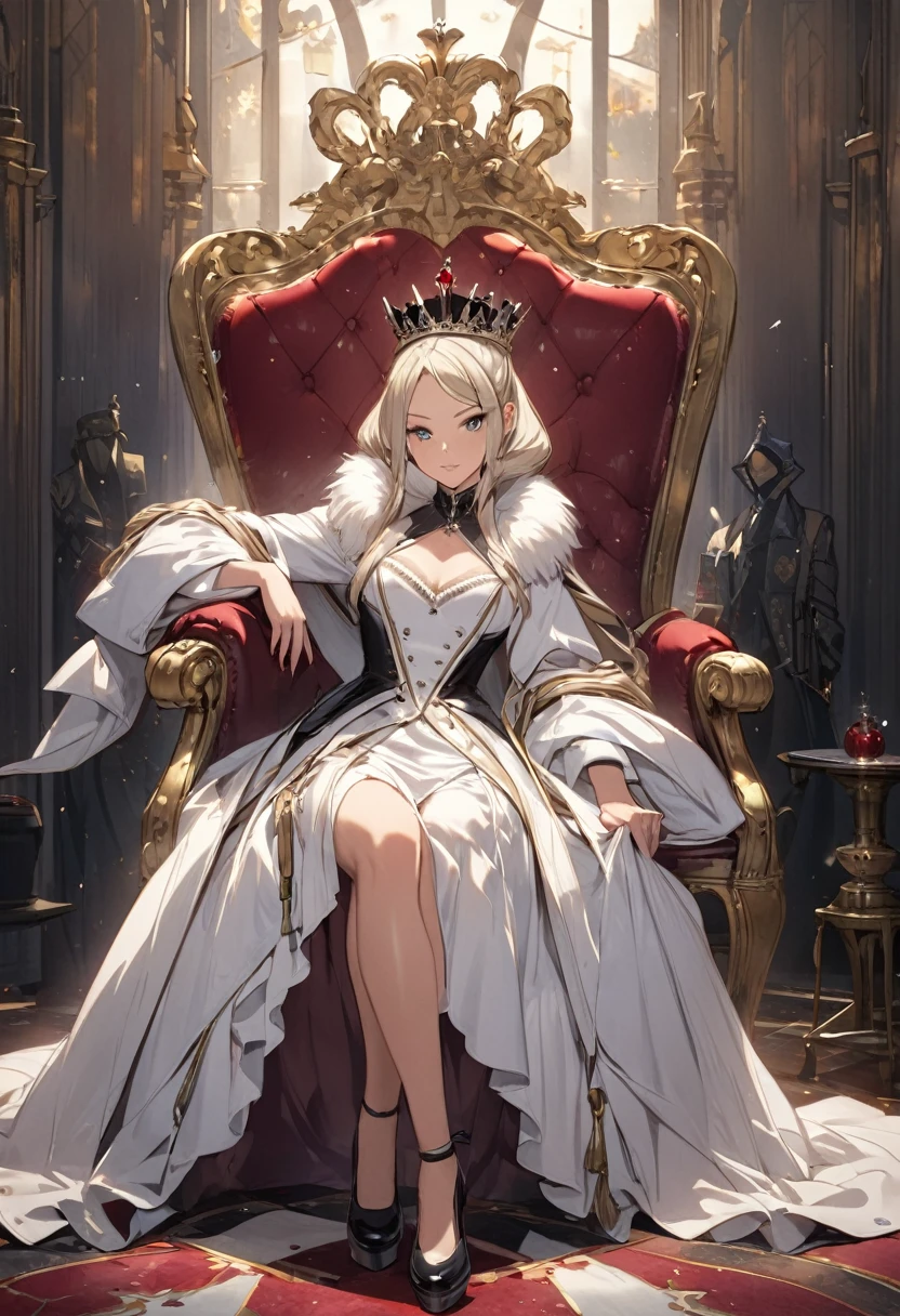 The Queen&#39;s Throne，Tall and spacious，Glass Windows