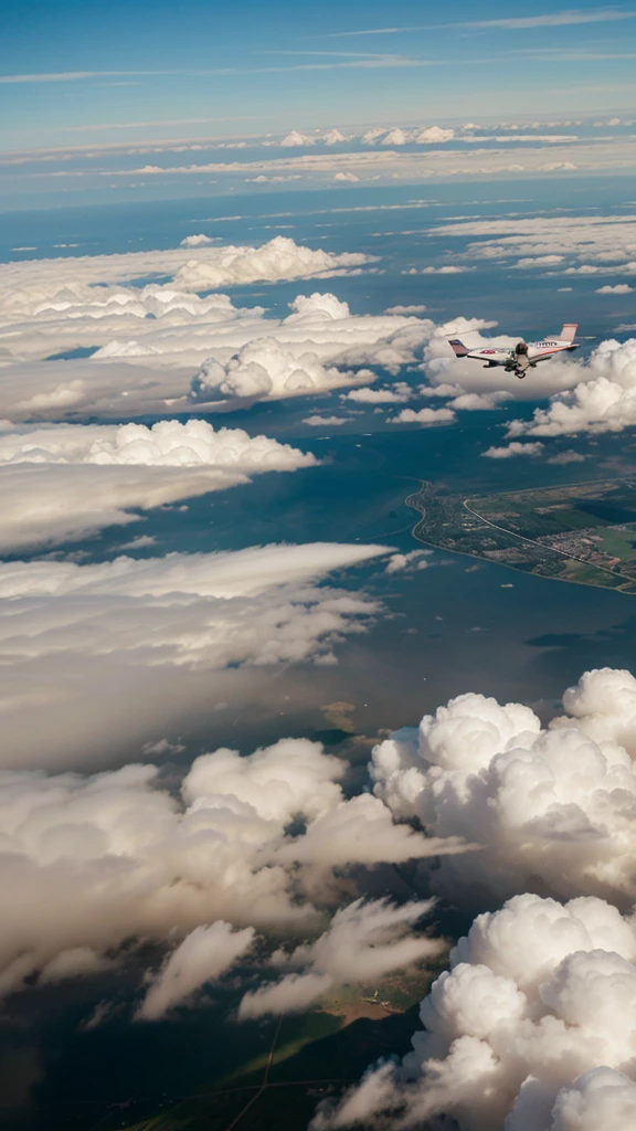 About flying above the clouds