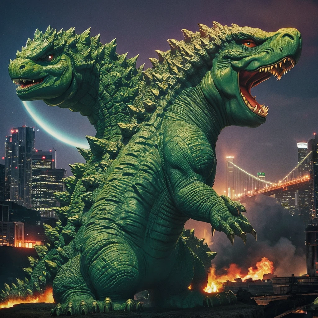 cin、Draw Godzilla