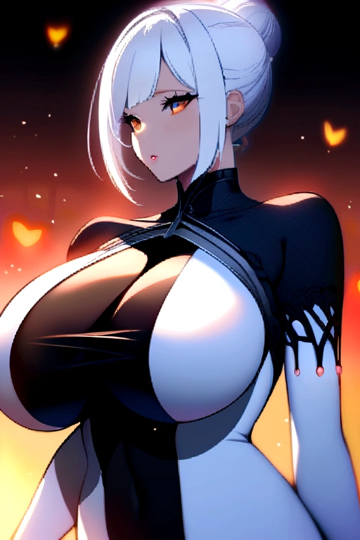 Hot girl with some big breasts