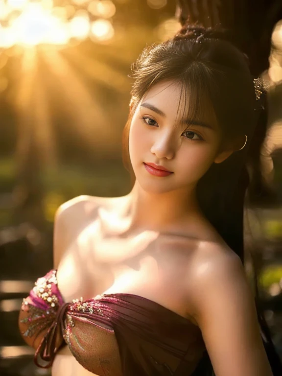 ภาพระยะใกล้ของผู้หญิงlong hair beautiful south korean woman, ชาวเอเชียตะวันออกเฉียงใต้atมีใบหน้ากลม, Chinese girl, สาวเอเชียatสวยงาม, Korean girl, Tomorrow, Tran., young asian woman, young cute wan Asian face, Asian face, ใบหน้าหนุ่มเกาหลีatน่ารัก, Chinese woman, korean woman, asian woman, ซีชั่น วูbeautiful girl , beautiful girl, ผมหางม้า long hair,float up,)) black eyes,abdominal muscles, plump body, Overflowing breasts, Big nipples overflowing., rift, morning sun, จ้องมองatผู้ชม, (sexy poses), ((face details)), Double eyelids, at&#39;finished., realistic, Masterpiece, Highest quality, lens flare, shade, old measure, measure, [[Chromatic aberration]], By Jeremy Lipking, By Antonio J..... Manzanedo, digital painting, 8K, 45,000,000,000 pixels, Thai chat set, Strapless top, long hair,black eyes,abdominal muscles, plump body, rounded chest, (digital painting, HDR, high contrast