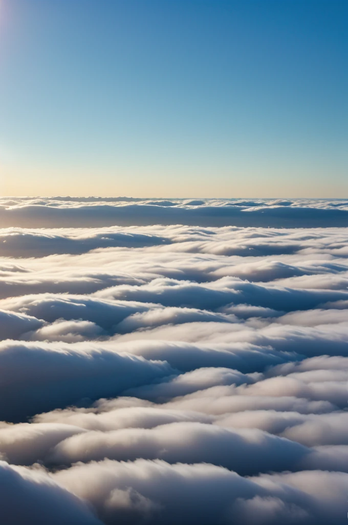 sea of fog image seeing it from room
