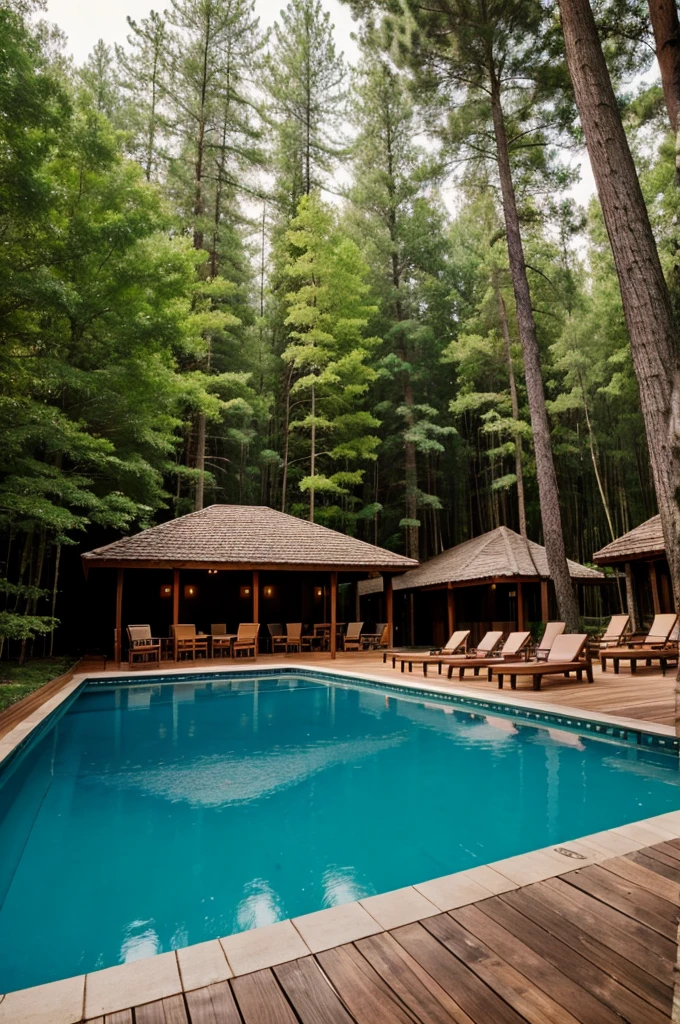 Woods resort