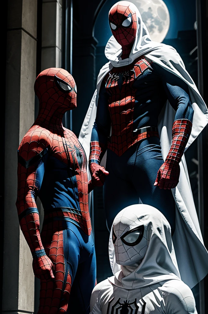 Mische moon knight mit spiderman