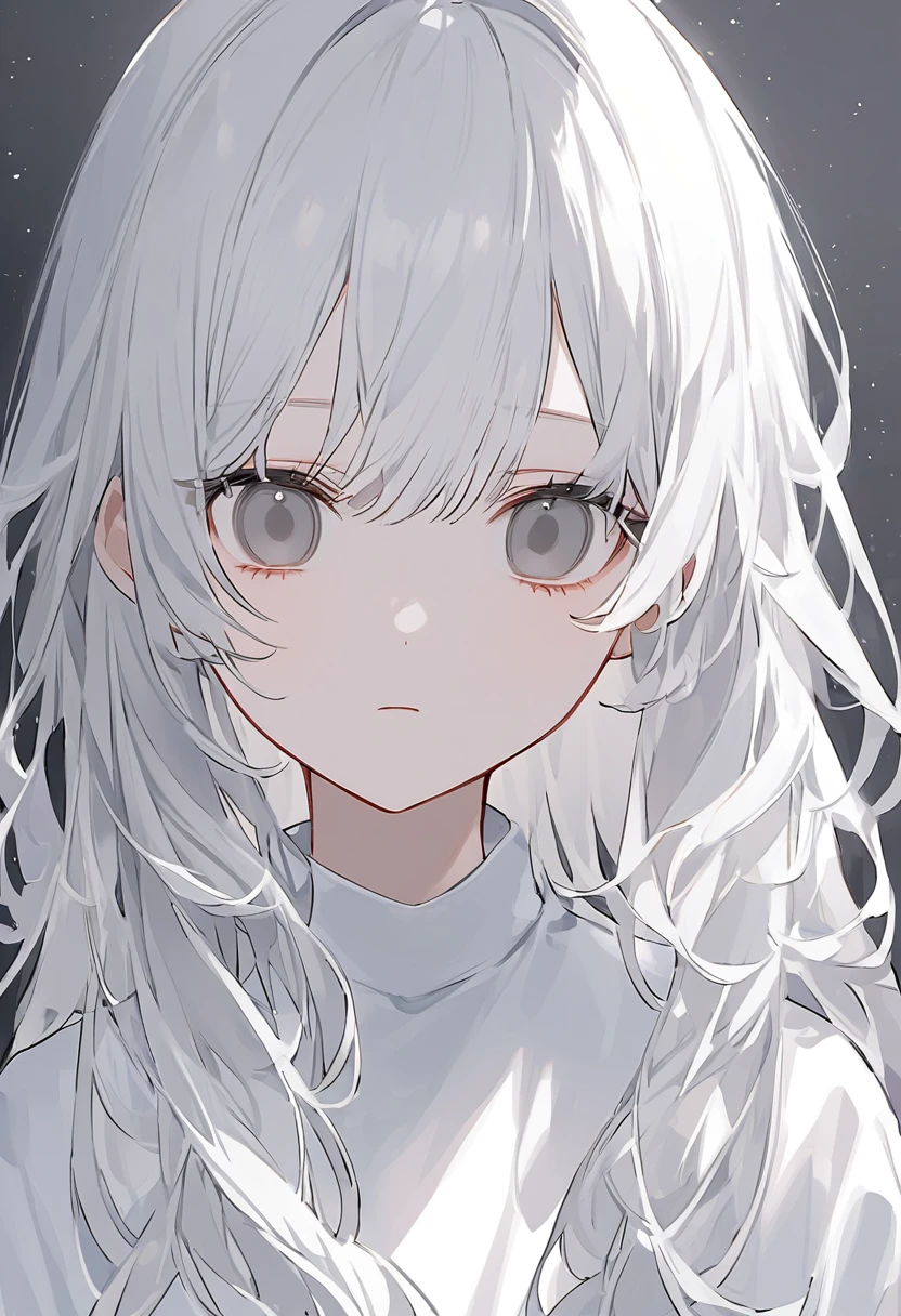white、white Girl、One person Girl、1 Girl、whitehair、white色 hair、white色のhair、長hair、grey eye、greyのeye、eye grey、eyeはgrey、background white、background whiteい、background white色、whiteのbackground、white background、white色のbackground、white色 background、white room、white色のroom、whiteいroom、white space、whiteいspace、whiteのspace、space white、emotion thin、(emotionがthin)、thin emotion、emotionthin、((Expressionless))、Childish、There is a childishness