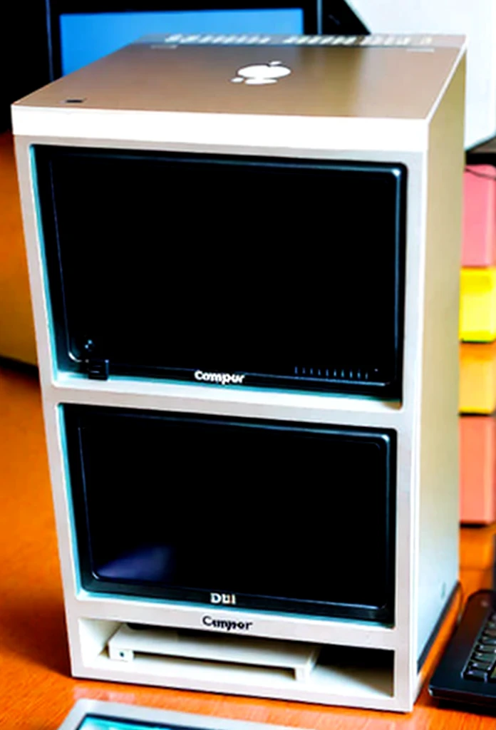 computer with 1 doller