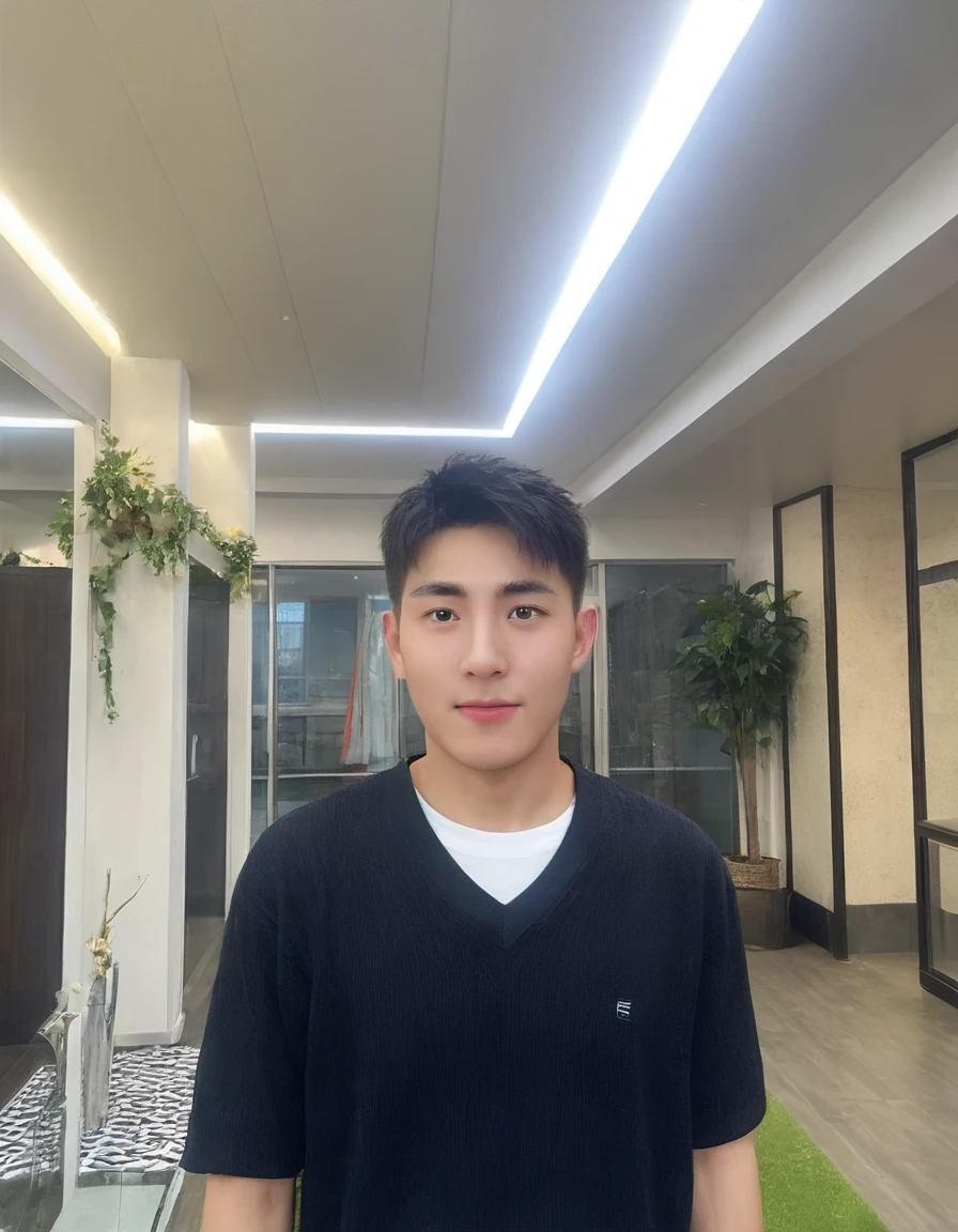 Best Quality, 8k, Masterpiece, (Portrait: 1.3), (photo realistic:1.4), (hyper realistic:1.4), Sharp Focus, looking at viewer, (smoother lighting:1.1), (increase cinematic lighting quality:0.9), realistic lighting, backlighting, light on face, ray trace, (brightening light:1.2), (Increase quality:1.4), sharp detail, (best quality real texture skin:1.4), finely detailed eyes, black_eyes, finely detailed face, 25 year old Korean woman
