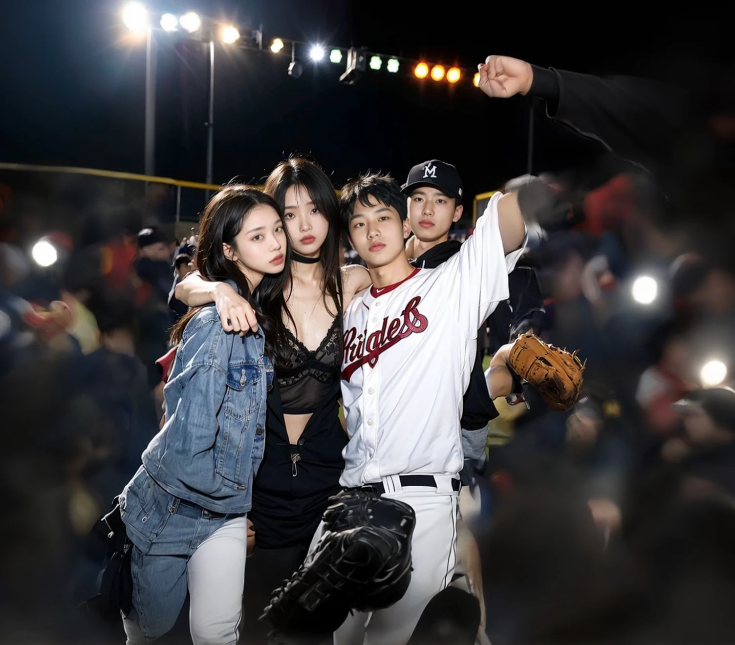 baseball match.