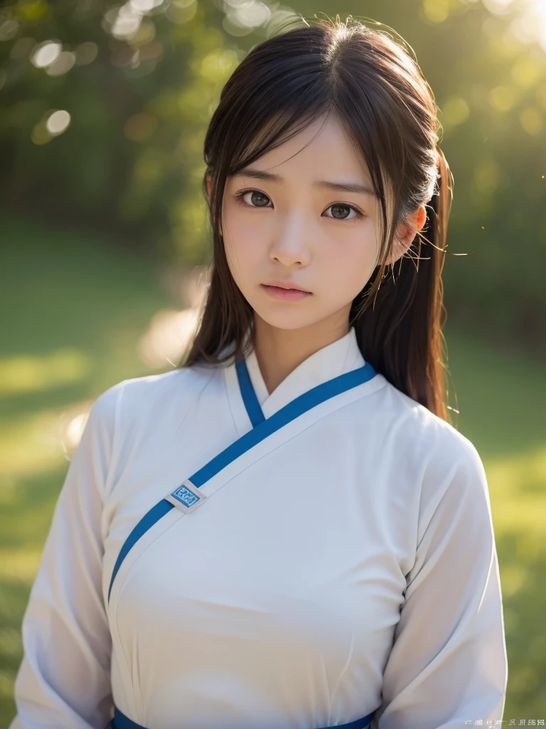 (beautiful),(12 years old:1.3),(痛みにEndure:1.5),(In 8K),Japanese beautiful girl,Small breasts、Photorealistic,Ultra-high resolution,Highest quality,Natural light,(Ray Tracing:1.2), Kung fu uniforms that expose a lot of skin， (Natural skin texture,Fine skin, Hyperrealism,Ultra Sharpness),Intricate details,Written boundary depth,Shyness、Feel pain, ((Gasping hard:1.2))、Endure:1.5)), Furrow one&#39;s brow、Showing from the knee up
