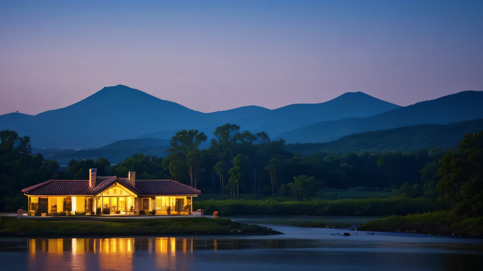 highest quality、In the water、Beautiful night view、nature