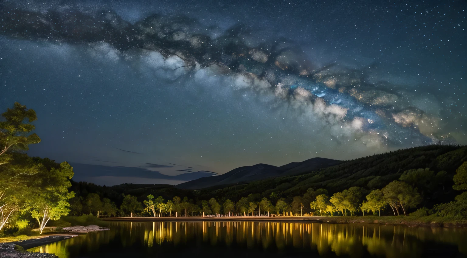 highest quality、In the water、Beautiful night view、nature