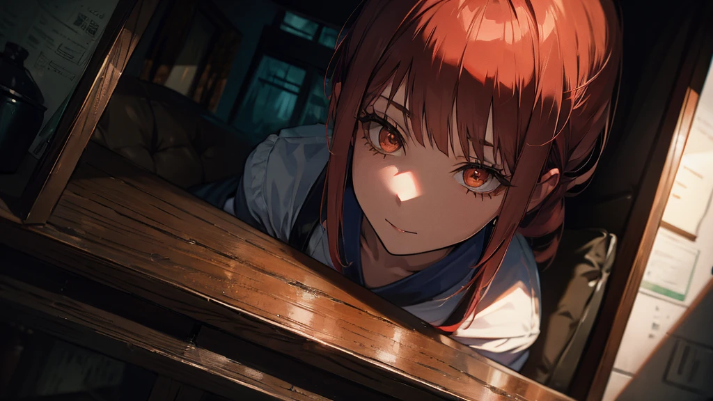 Super detailed,details,girl,Makima.Chainsaw Man,Horror