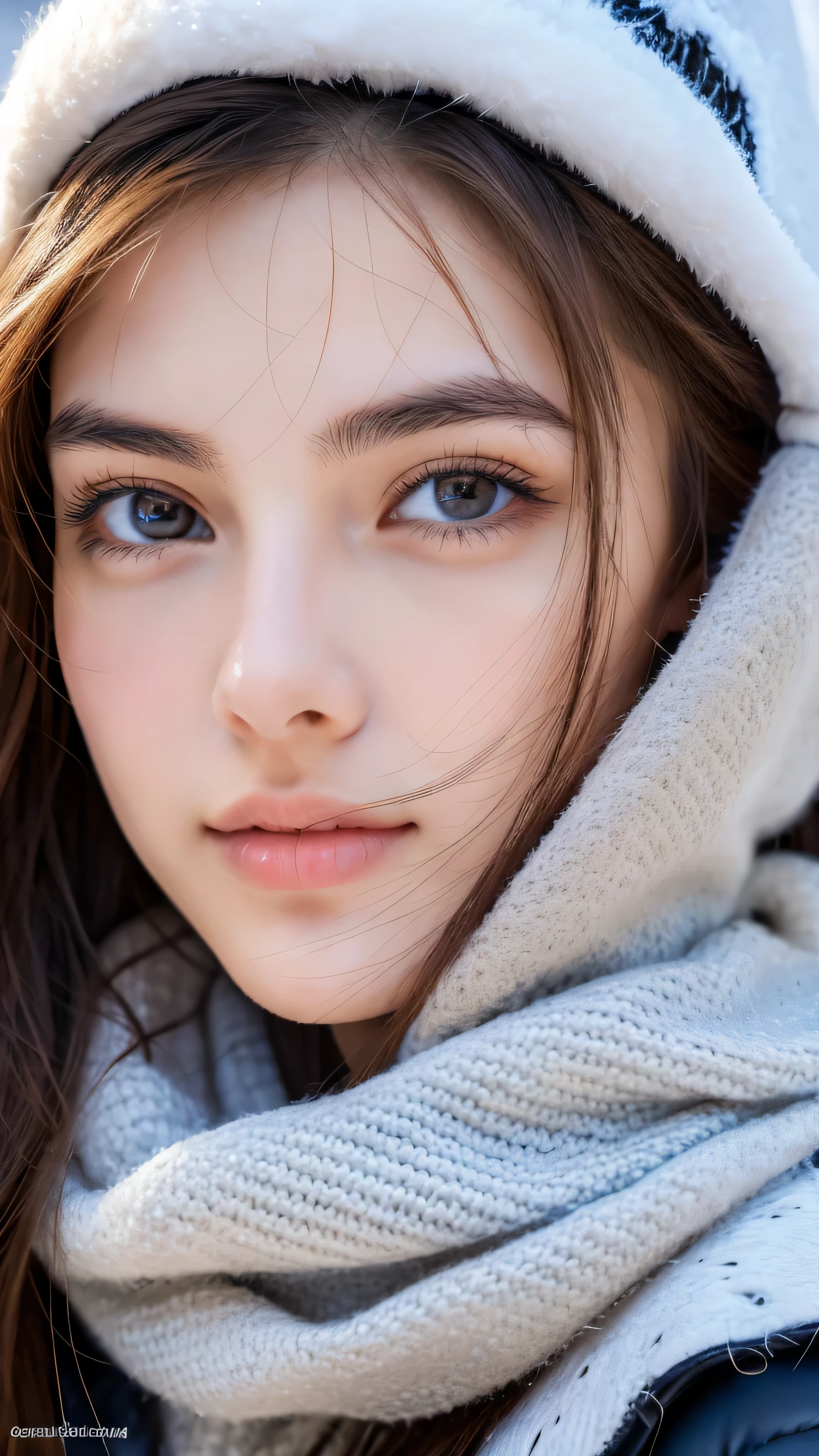 cute italian college student, Winter Fashion, Photorealistic, Detailed skin, Detailed face, Detailed lips, Fine eyebrows, The pupils shine, Depth of written boundary, Accurate, Super detailed, 最high quality, High resolution, Anatomically correct, Textured skin, Attention to detail, high quality