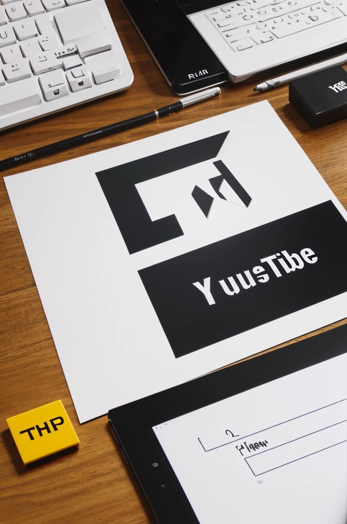 Creat a logo for YouTube channel name R and M letter 
