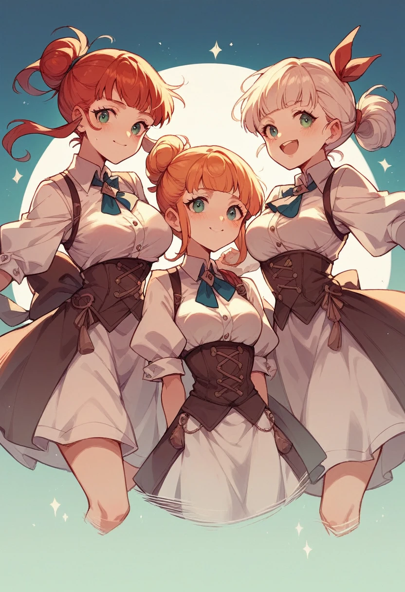 Three bears are friends