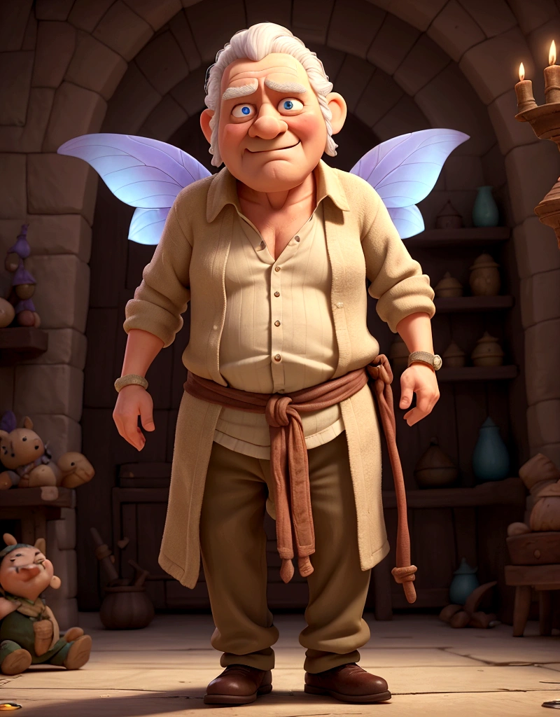 In the dream, an old fairy scolded him for treating his mother badly.