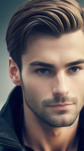  a  German men, focus on the face.