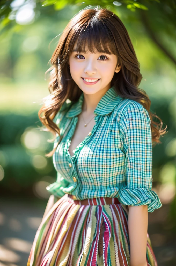 smile、night、Raw photo、(((A portrait of ultimate beauty)))、((Glowing Skin))、1 girl、Beautiful girl from Prague、Bright expression、((Brown haired))、(Cleavage)、(Checkered Pleated Skirt:1.5)、((Big eyes that shine like jewels))、Open cardigan、Open your clothes、pantyhose、Glowing Skin、(Medium Hair)、(Silky Ponytail Hair)、(standing)、(From below)、Under the skirt、(下着をFrom belowクローズアップ)、eyeliner、Beautiful Bangs、Hair between the eyeasterpiece、最high quality、Ultra-detailed、Film Light、Intricate details、High resolution、Very detailed))、Detailed Background、8 QHD、Digital SLR、Soft Light、high quality、Film Grain、Fujifilm XT3 、Shallow depth of field、Natural soft light、Kamimei、Abundant bust information